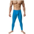 thumbnail image 1 of LADIGASU Men Solid Breathable Wicking Sweat Wicking Thermal Fitness High Elastic Yoga Full Length Pants, 1 of 2