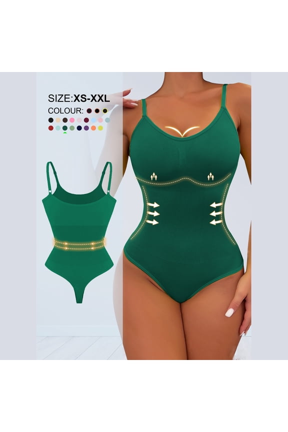 Womens Solid Color Sexy Chest Support Shaping Abdomen Corset Shapewear Bodysuit