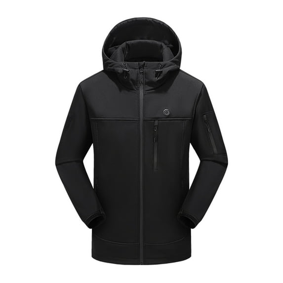 Lindreshi Heated Jackets for Men and Women Outdoor Warm Clothing Heated for Riding Skiing Fishing Charging Via Heated Coat