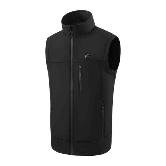 Lindreshi Heated Vest for Men and Women Fashion Women Sleeveless Stand-up Collar Casual Outwear Tops T-Shirt Zipper Coat Blouse
