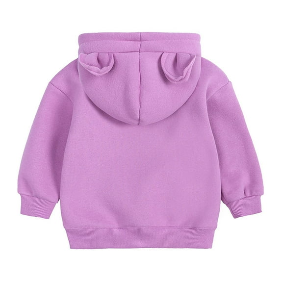 Spring Savings Clearance Lindreshi Hoodies for Boys and Girls Spring Kids Hoodies Bear Ears Baby Boys Girls Hoody Children Pullover Outerwear