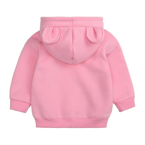 Spring Savings Clearance Lindreshi Hoodies for Boys and Girls Spring Kids Hoodies Bear Ears Baby Boys Girls Hoody Children Pullover Outerwear