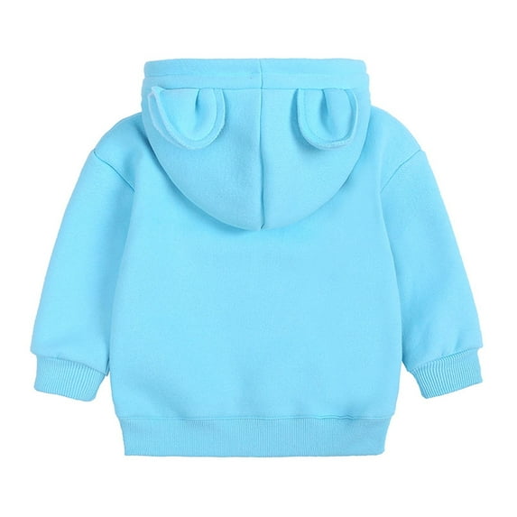 Spring Savings Clearance Lindreshi Hoodies for Boys and Girls Spring Kids Hoodies Bear Ears Baby Boys Girls Hoody Children Pullover Outerwear