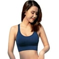 thumbnail image 1 of Lindreshi Sports Bras for Women Women's shockproof sports hollowed out bra with back buttons, 1 of 5