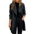 thumbnail image 1 of Lindreshi Womens Coats and Jackets Fashion New Women Lady Winter Warm Long Windbreaker Parka Coat, 1 of 4