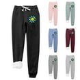 thumbnail image 1 of Spring Savings Clearance!Womens Fleece Lined Joggers with Pockets,Baggy Sherpa Lined Sweatpants for Women ,Close Bottom Fleece Lined Joggers for Women,Elastic Waist Womens Plus Sherpa Sweatpants, 1 of 9