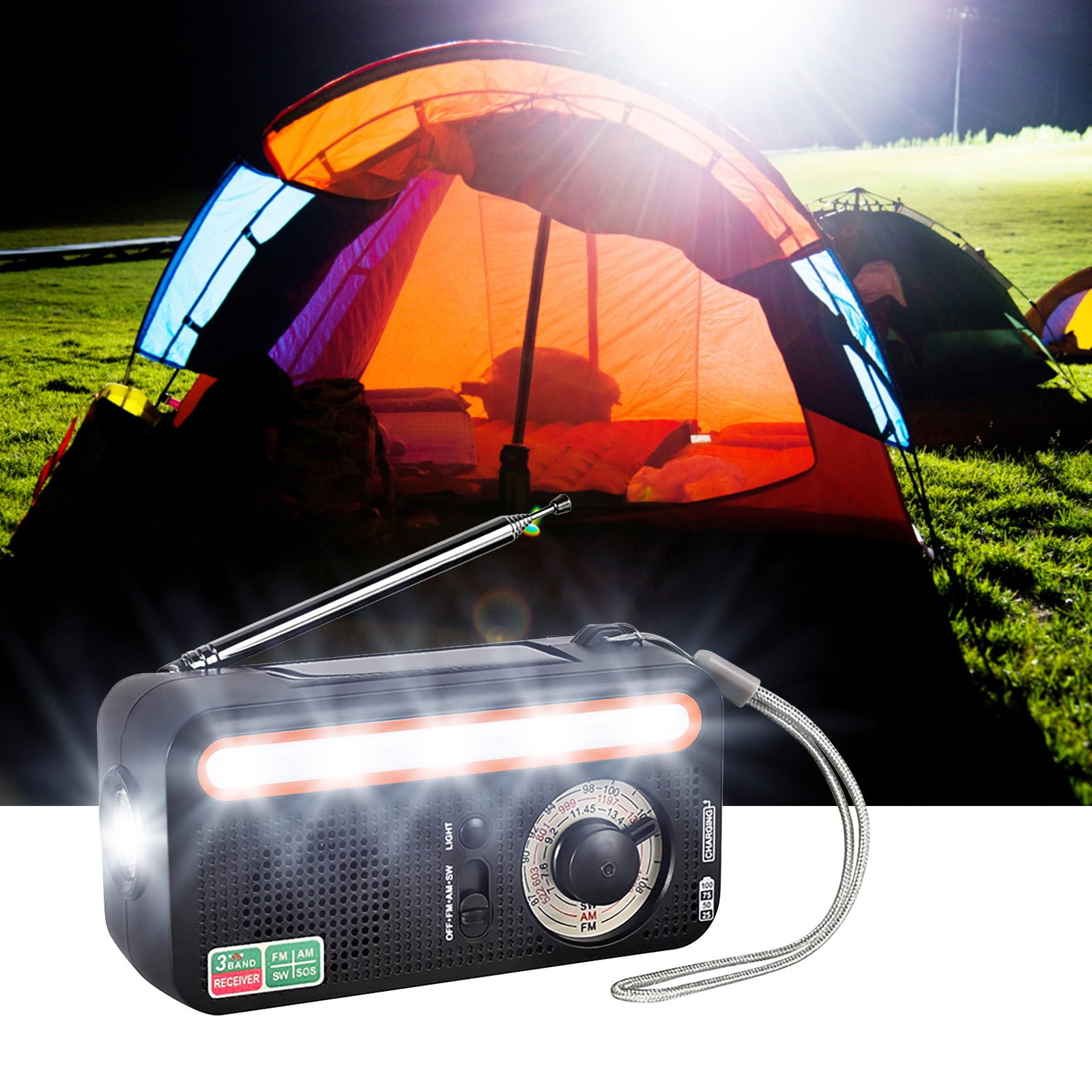 Spring Savings! Outoloxit Weather Radio, Emergency Hand Crank Radio ...