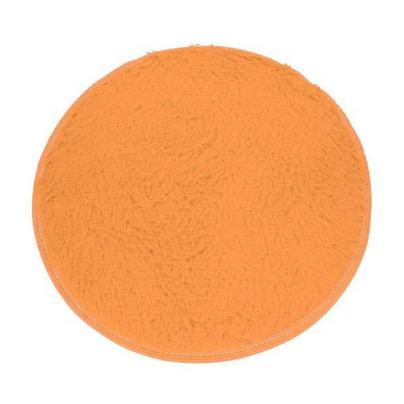 Spring Savings! PRETXORVE Bath Mats for Bathroom, Soft Bath Bedroom Floor Shower Round Mat Rug Non-slip Khaki