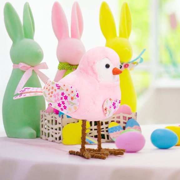 Spring Savings!Suncoda New Easter Dolls Resurrected Birds Decorations Window Displays Props Festive Decorations Easter Decor On Clearance
