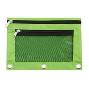 Spring Savings! Zeceouar Clearance Deals! Office Supplies School Supplies !Large Pencil Pouch for 3 Ring Binder,Mesh Zipper Pencil Pouches Case,Pen Bag Pen Case,Small Cosmetic bag,Storage Container