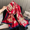 thumbnail image 1 of Spring Scarf Women's Luxury Design Polyester Material Smooth Scarf Soft Shawl Beach, 1 of 9