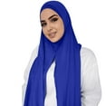 thumbnail image 1 of Spring Scarf for Women, Audhol Muslim Head Scarf Solid Color Long Scarf Wrap Scarves Cotton Scarf for Women Fashion Chiffon Scarf L One Size, 1 of 4