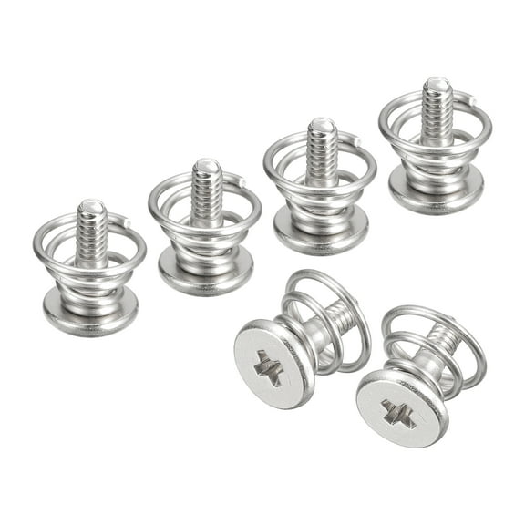 Spring Screws, 10 Pack M2x7.9mm 7mm Spring OD GPU Graphics Card Back Plate Heatsink Screws