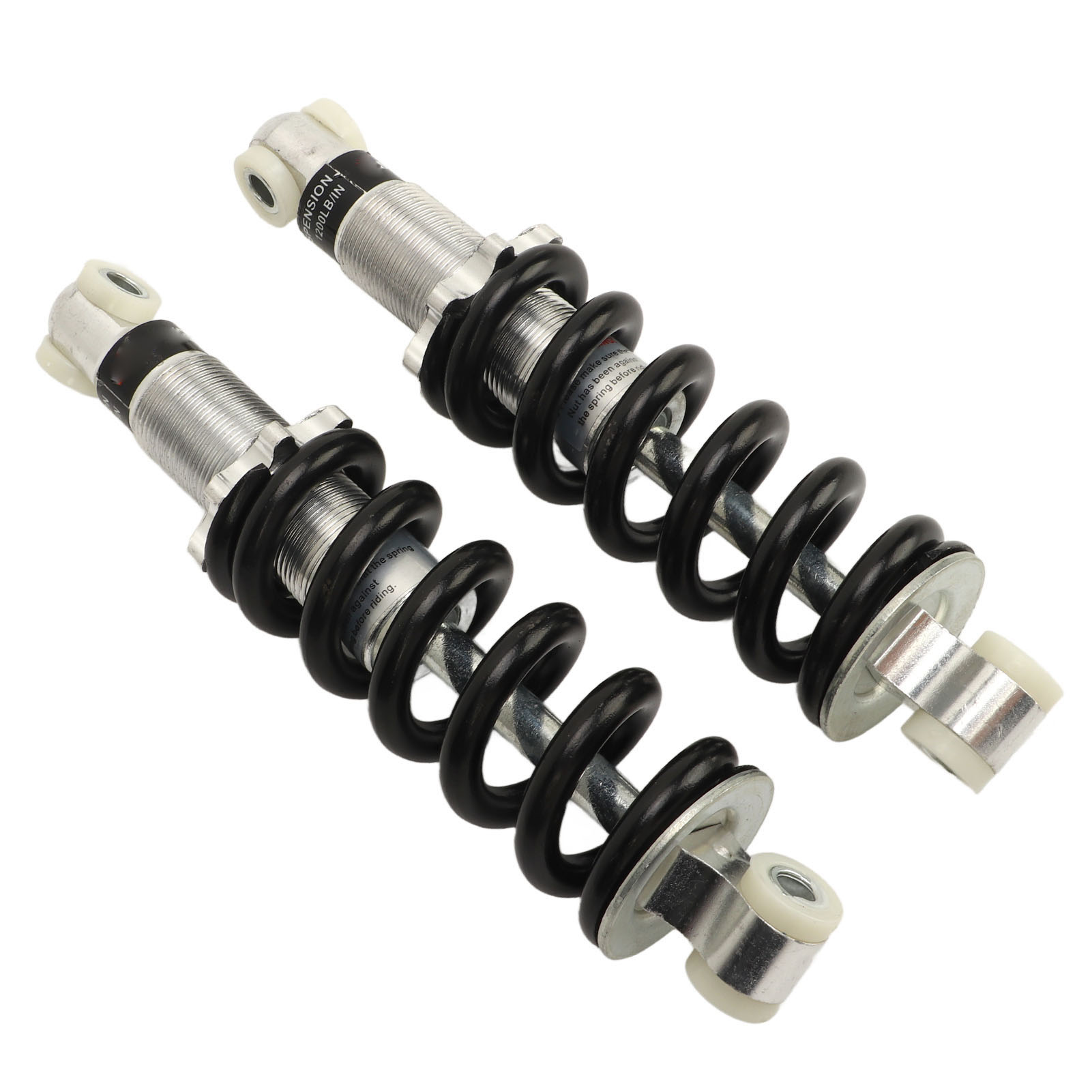 Spring , Shocks Struts Damper 1200 Lbs 1 Pair Shock Absorption For 70cc 90cc 110cc Go Kart