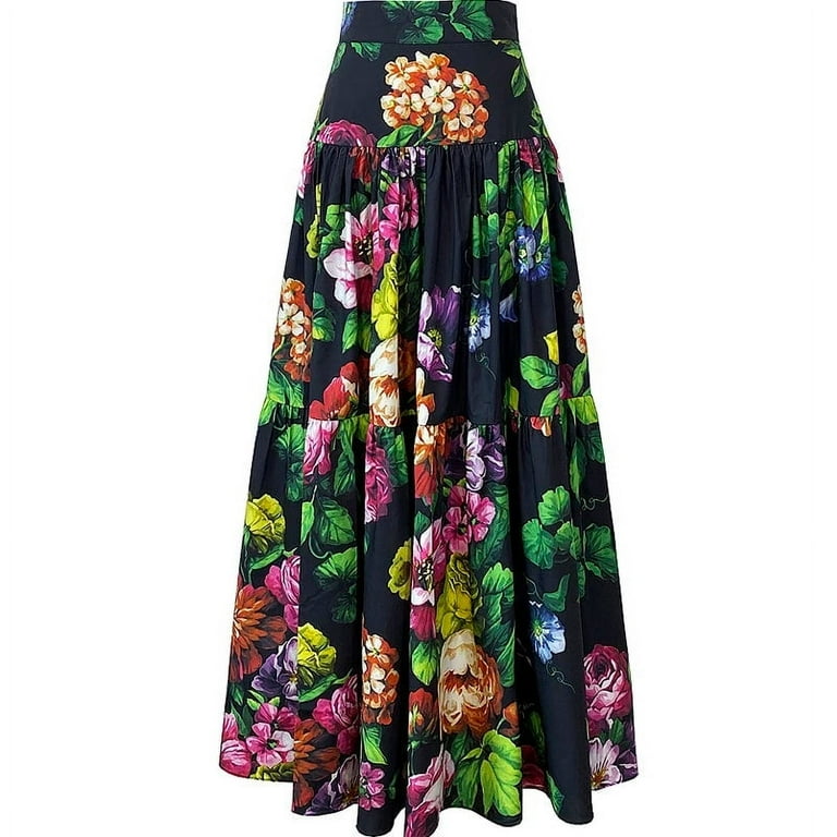 Cotton skirt flowers sale