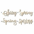 thumbnail image 1 of Spring Sign Unfinished Wood Cutout Home Decor DIY Option 4- 18" Wide / 1/4", 1 of 3