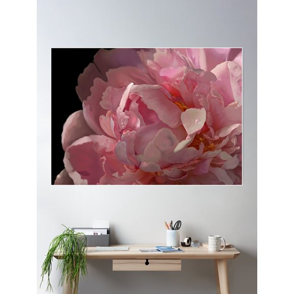 Spring Silk Poster Wall Art, Modern Wall Decor For Living Room Bedroom, 8x12 UNFRAMED