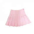 thumbnail image 1 of Spring Skirt Women High Waist Ball Pleated Skirts Harajuku Skirts Solid A-line Sailor Skirt Plus Size Japanese School Uniform, 1 of 6