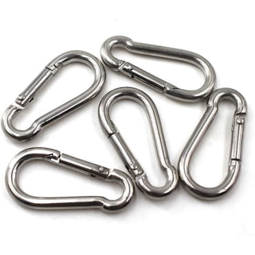5 Inch 4 Inch Large Spring Snap Hooks, Ekunbuy Heavy Duty Rope Connector 304