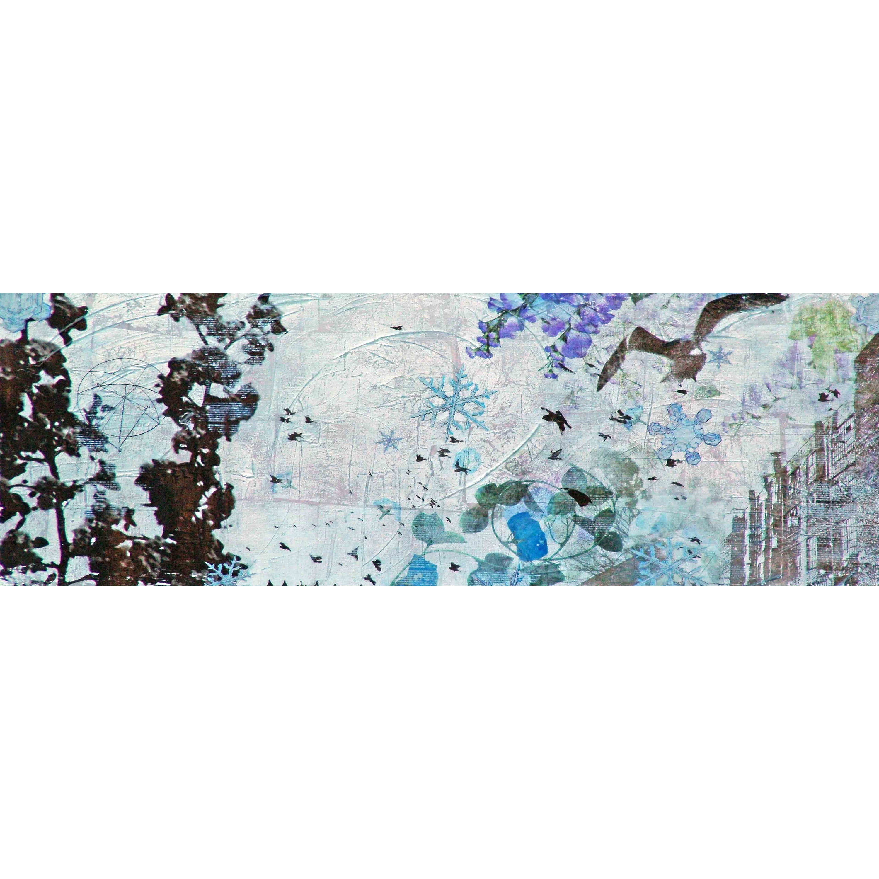 "Spring Snow" by Tracy Silva Barbosa Painting Print on Canvas