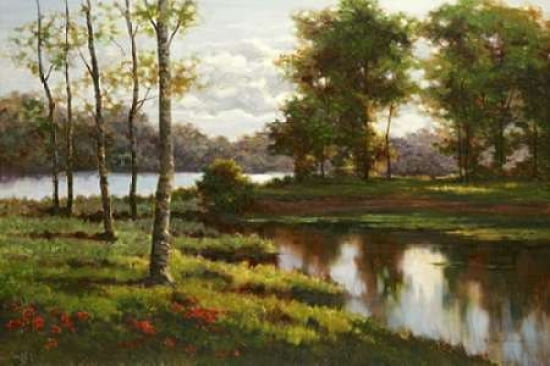 Spring Solace Canvas Art - Paul Mossi (12 x 18)