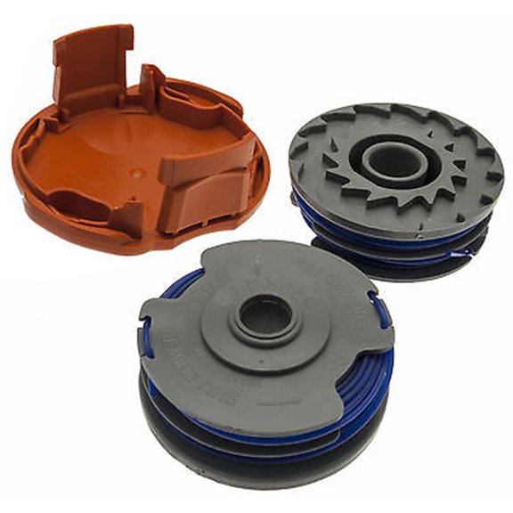 Spring Spool Cap & 2 for Twin Line Cassette For Flymo for Mini Trim , Power Trim 500