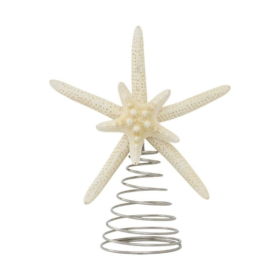 Spring Star*1 Piece - Natural Tree Topper Star Christmas Holiday Decoration Beach Christmas Tree Toppers for Christmas Tree Decoration Home Decor - Party Headband - Party Light-Up Decoration