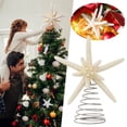 thumbnail image 1 of Spring Star/ Natural Tree Topper Star Christmas Holiday Decoration Beach Christmas Tree Toppers For Christmas Tree Decoration Home Decor, 1 of 9