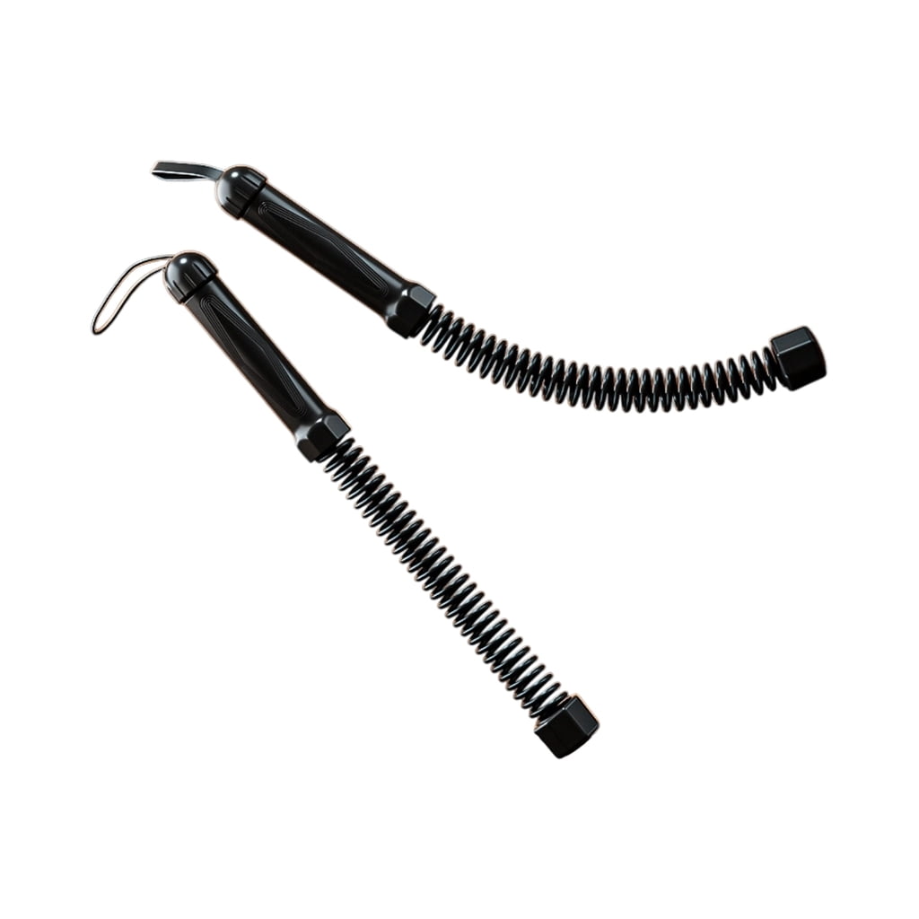 Spring Steel Exercise Resistance Band Slip Handle for and Outdoor Training