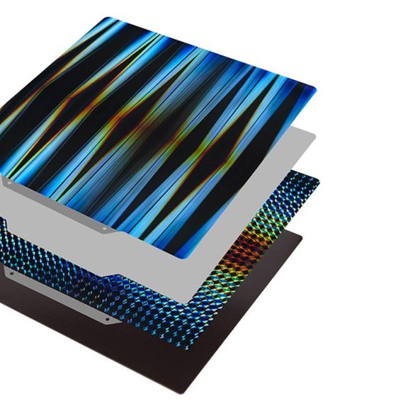 Spring Steel Plate Printing Platform for H1H 3D Printers with Double Finish, Beam and Phantoms Coating Optional Size