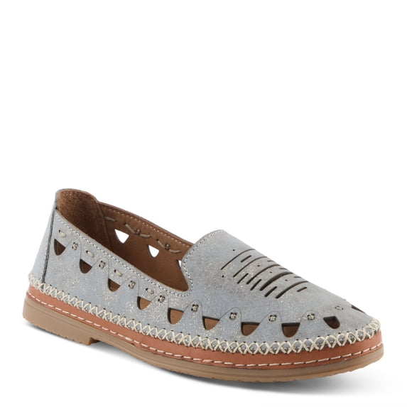 Spring Step Anoura Women’s Leather Slip-on with Laser-cut Style & Comfort