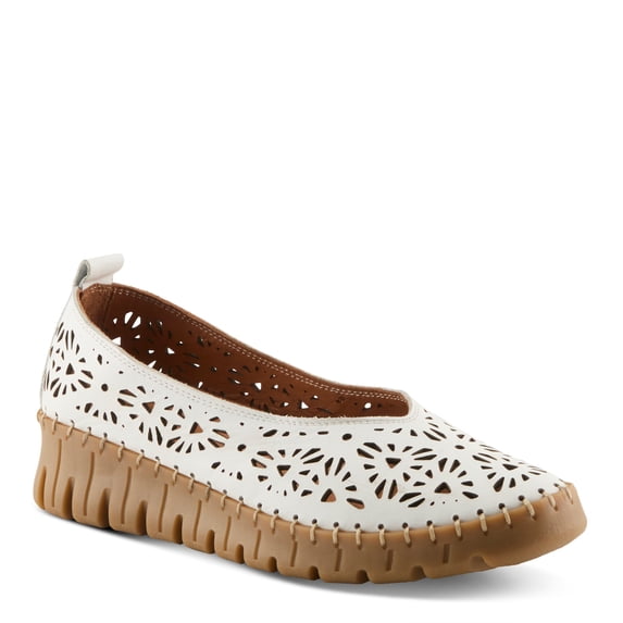 Spring Step Carosa Women’s Leather Wedge Shoe with Breathable Ease & Comfort