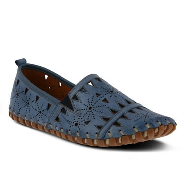 Spring Step Fusaro Leather Loafer Shoes for Women | Comfortable Slip-On Shoes with Rubber Outsole