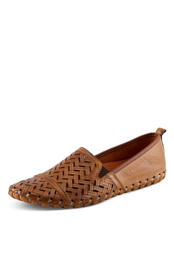 Kapri Women's Leather Loafers with Arch Support & Removable Insole
