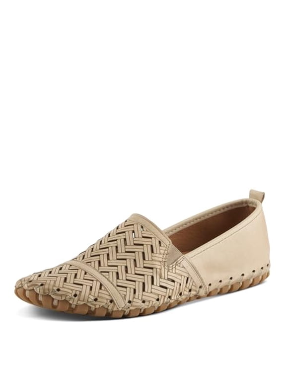 Kapri Women's Leather Loafers with Arch Support & Removable Insole