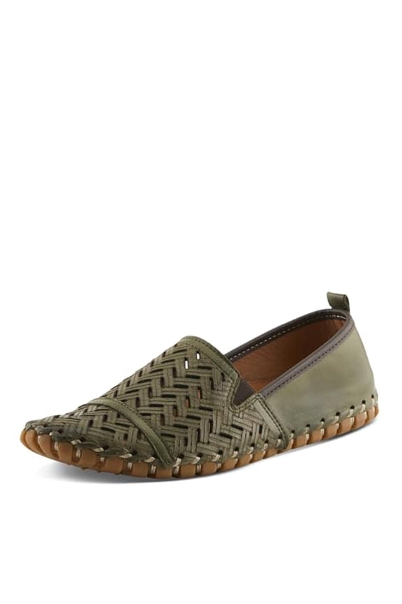Kapri Women's Leather Loafers with Arch Support & Removable Insole