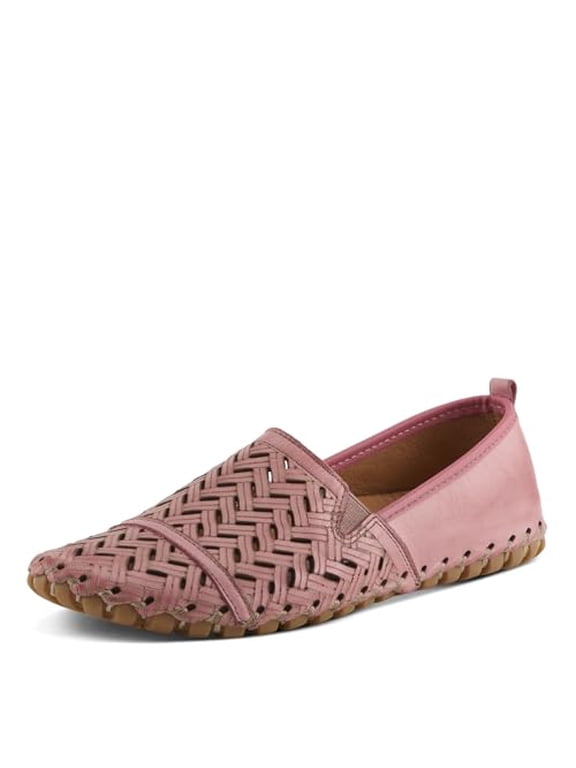 Kapri Women's Leather Loafers with Arch Support & Removable Insole