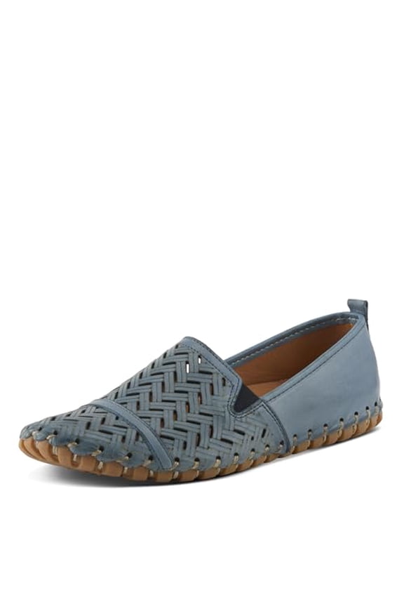 Kapri Women's Leather Loafers with Arch Support & Removable Insole