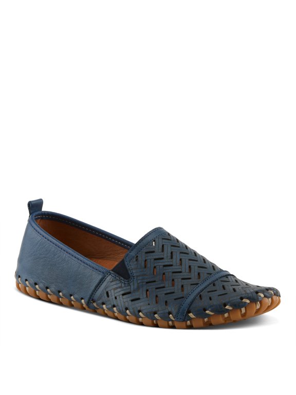 Kapri Women's Leather Loafers with Arch Support & Removable Insole