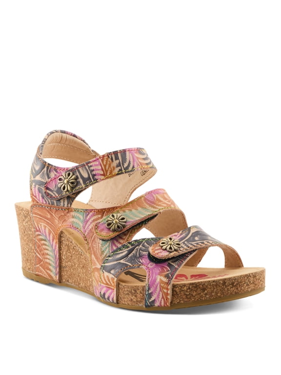 L'Artiste Bonvoyage Wedge Sandals for Women