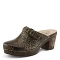 thumbnail image 1 of Spring Step L'Artiste Calliroe Open-Back Clogs | Hand-Painted Leather Slip-On with Floral Details, 1 of 9