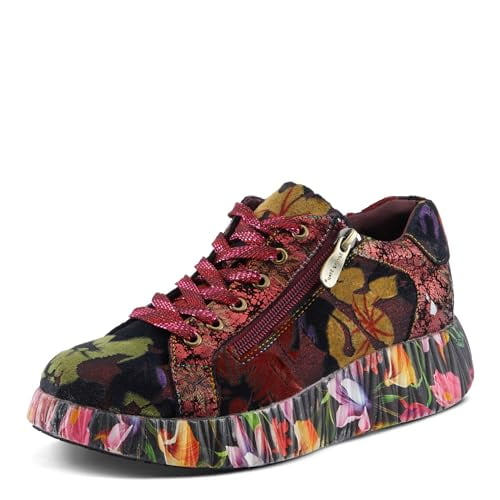 Women Spring Step Spring Step L'Artiste Dallyn Women's Playful Sneaker - Mix of Textures ...