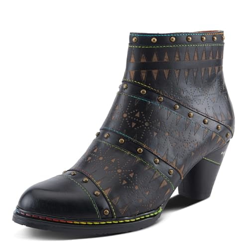 Spring Step L'Artiste Niobe Women's Standout Bootie - Bold Design, Impeccable Quality, Edgy Ankle Boots