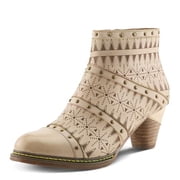 Spring Step LArtiste Niobe Womens Standout Bootie - Bold Design, Impeccable Quality, Edgy Ankle Boots