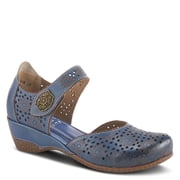 Spring Step LArtiste Womens Americana Wedge Mary Jane Shoe