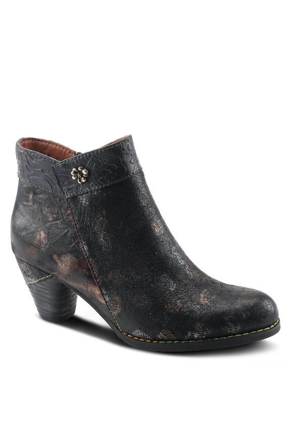 L'Artiste Bestlove Women's Leather Ankle Boots with Cushioned Comfort