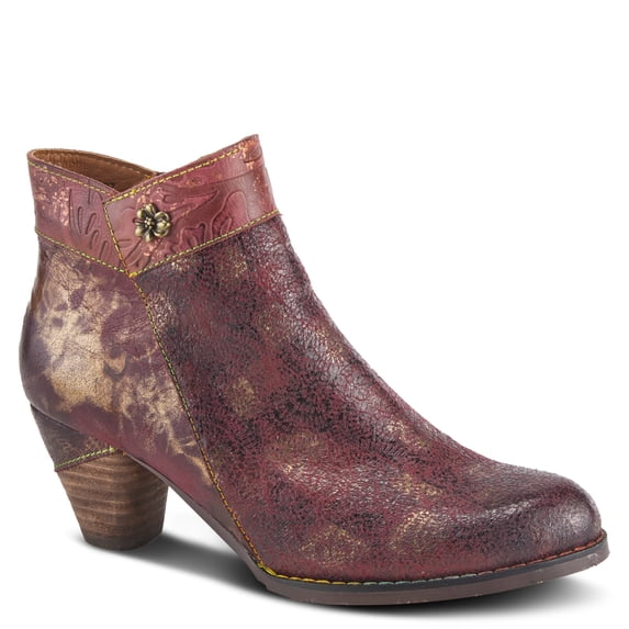 L'Artiste Bestlove Women's Leather Ankle Boots with Cushioned Comfort