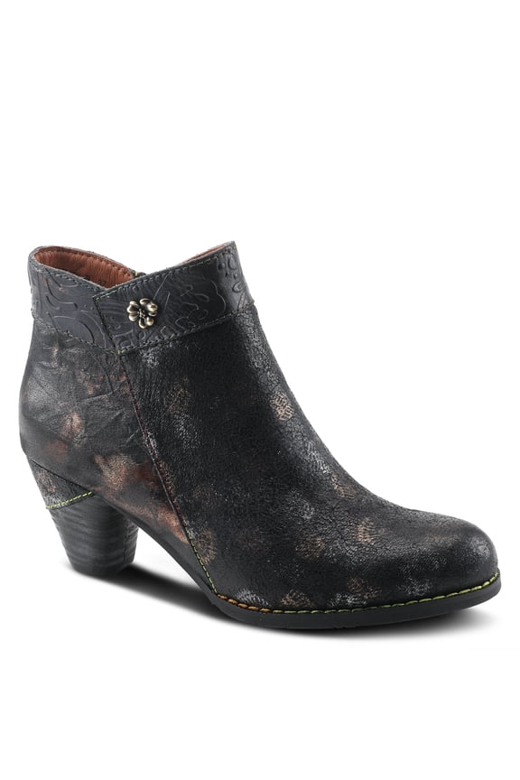L'Artiste Bestlove Women's Leather Ankle Boots with Cushioned Comfort