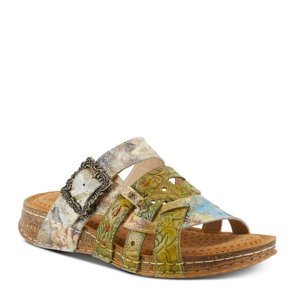 Spring Step L'Artiste Women's CALAMITYJAY Shimmering Comfort Sandals | Stylish and Practical