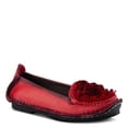 thumbnail image 1 of Spring Step L'Artiste Dezi Hand-Painted Ballet Flats with Leather Flower, 1 of 7